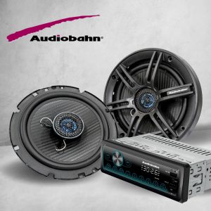 Audiobahn AA350 Combo Reproductor Con Bocinas