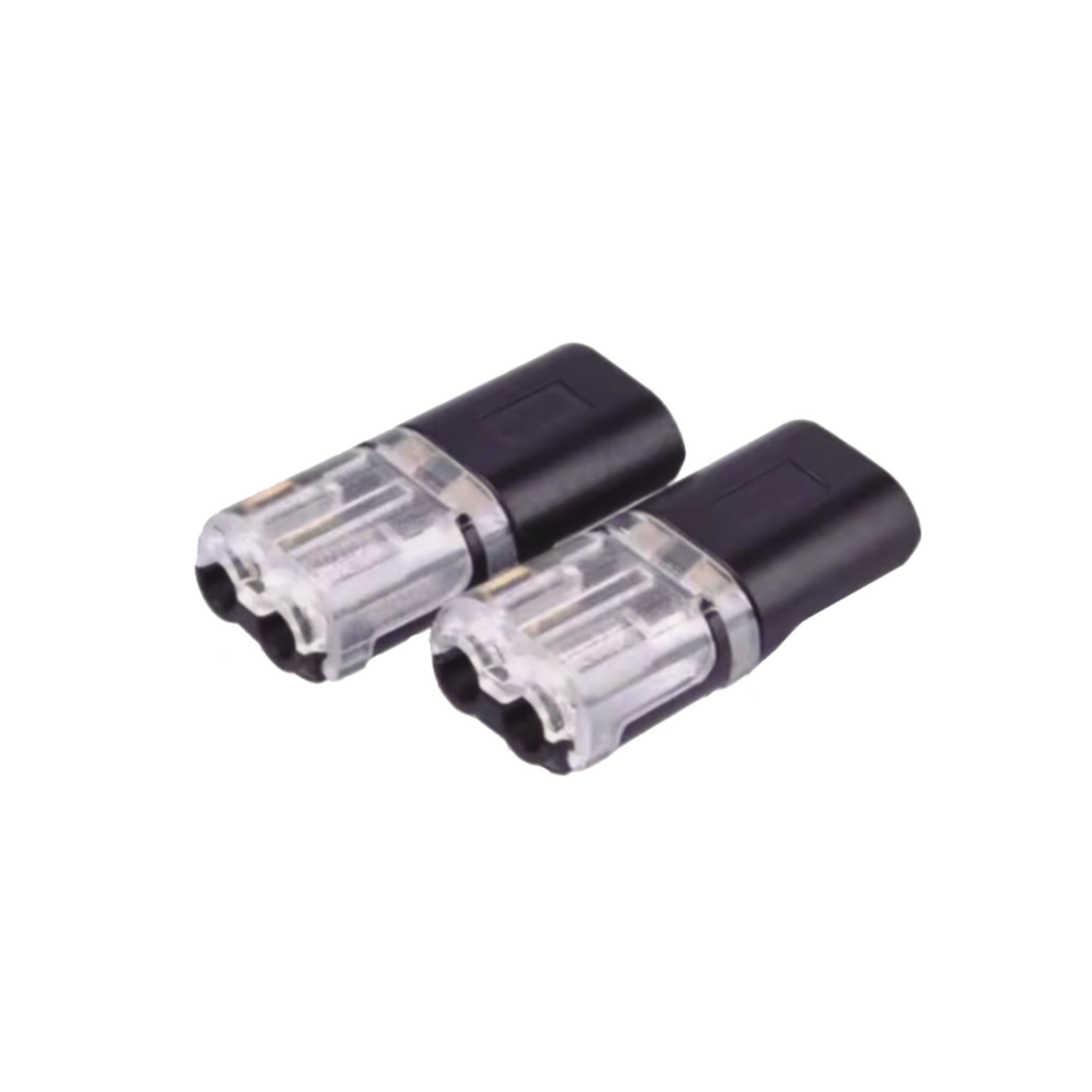 Conectores / Enchufables / Para 2 cables / calibre 22 al 18 AWG (Bolsa con 25)