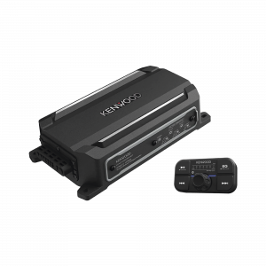 Amplificador de audio de 4 canales con control remoto y con conexión Bluetooth de 600 W Kenwood